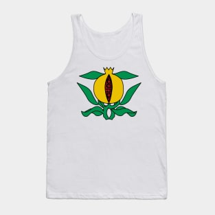 Heraldic pomegranate Tank Top